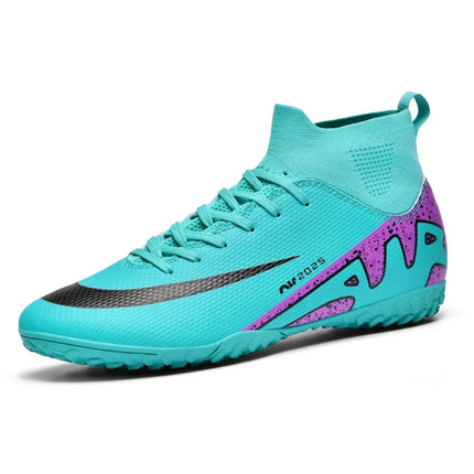 Original Men Football Field Boots Professional Society Indoor Boys Soccer Shoes Match Training Resistant Kids Football Shoes