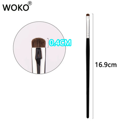 Small Smoky Liner Makeup Brushes Eyeliner Smudge Brush Precision Smudge Makeup Brush Horse Hair Eyeshadow Smudge Brush