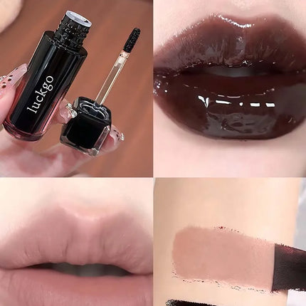 Chocolate Brown Peel Off Lip Stain Waterproof Makeup Matte Khaki Orange Liquid Lipstick Nude Black Tattoo Lips Tint Cosmetic