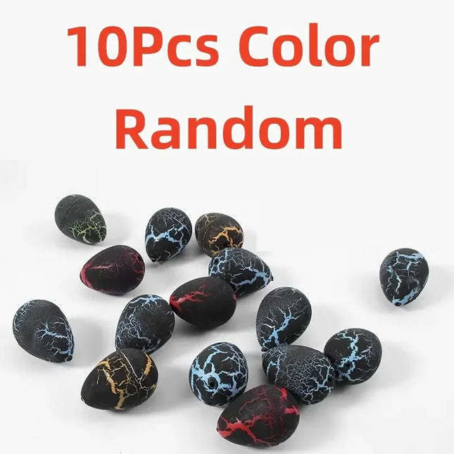 10Pcs Magical Dinosaur Eggs Hatched in Water Dinosaur Eggs Animal Reproduction Immersion Children Tyrannosaurus Fun Gifts