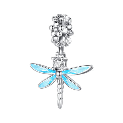 Orstarry Charm Silver 925 Beads Blue Series Fit Bracelet Charms DIY Original Fashion Pendants For Women Jewelry Trendy Gifts