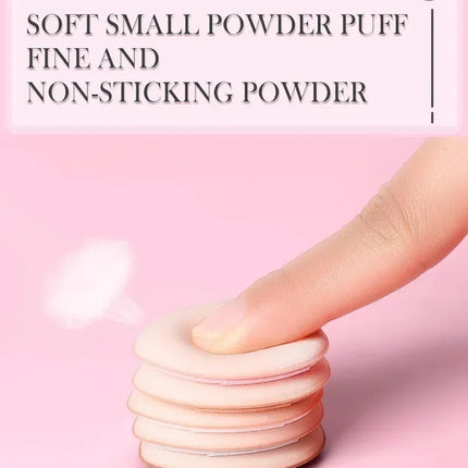 5/10PCs mini finger puff Foundation small air cushion powder sponge face concealer BB cream cosmetic applicator makeup tools
