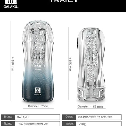Male Masturbator Cup Soft Pussy Sex Toys Transparent Vagina Adult Endurance Exercise Adult supplies Vacuum Pocket Cup for Men