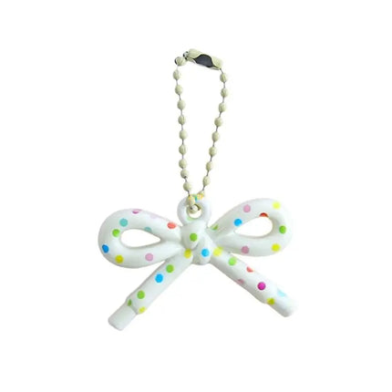 Whimsical Resin Bowknot Strand Trendy DIY Craft Supply For Jewelry Making Bag Decors