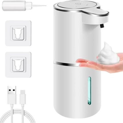 Automatic Soap Dispenser Touchless Foaming Soap Dispenser 380ml USB Rechargeable Electric 4 Level Adjustable For Home