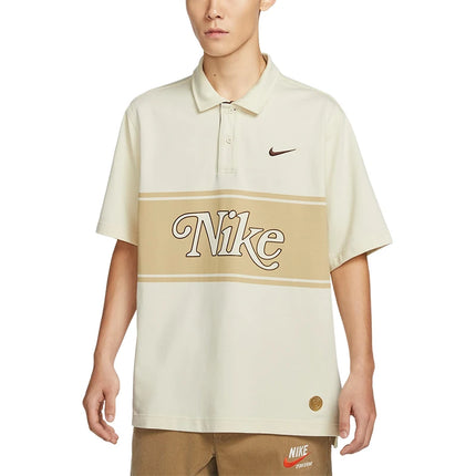 Nike Official Authentic 2024 New Men's Loose Casual Sport Collar Short Sleeve HM4456-113