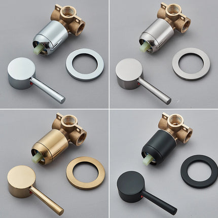 Brushed Gold Handheld Shower Bathroom Shower Faucet Hot & Cold Water Tap Brass Shower Holder 1.5M Hose Brass Shower Valve