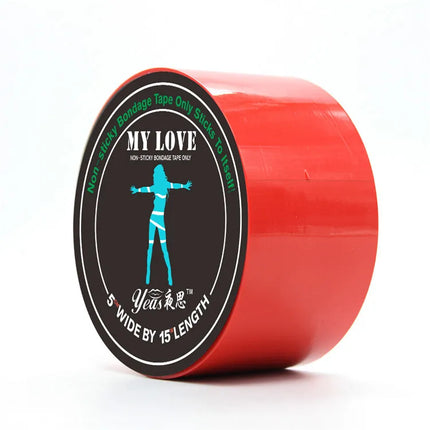 BDSM Static Bondage Restraints Electrostatic No Glue Adhesive Tape Adsorption Alternative Tied Roleplay Adult Erotic Sex Toys