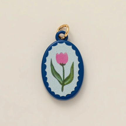 Fashionable DIY Jewelry Charms New Collection Flower Tulip Fruit Accessories for Creative charms for jewelry