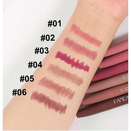 Matte Lipliner Pencil Waterproof Nude Purple Lipstick Pen Matte Velvet Lip Liner Pen Contour Make Up Sexy Lasting Lips Cosmetics