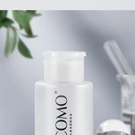 GECOMO Hyaluronic acid makeup remover-3-in-1 Eye, Lip, and Face Cleanser，Gentle, Suitable for Sensitive Skin, Pump Bottle