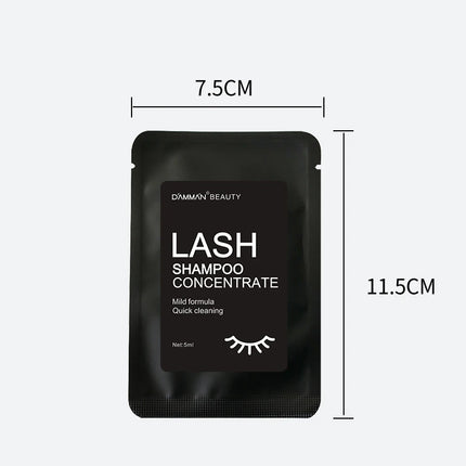 Eyelash Cleansing Mousse Eyelash Shampoo Concentrate Mousse Gentle No Stimulation Eyelash Extension Remover 60ml Makeup Tools