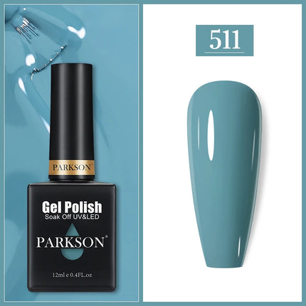 Parkson 12ML Nail Gel Polish HEMA TPO FREE Full Coverage 279 Color Gel Pigment Professional Nail Art Long Lasting Gel Varnish
