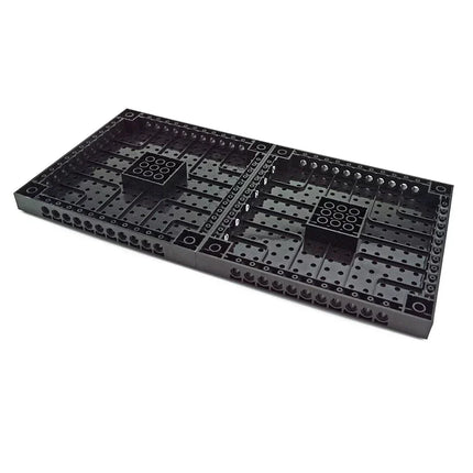 Compatible MOC 65803 Technical Brick 4/3 16x16 Baseplate Building Block Parts Set DIY Kid Toys For 98138 Pixel Art Picture Leduo