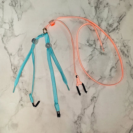Man Woman Restraint Tools Toys Adults Video Triple Point 304 Stainless Steel Nose Hook 304 Mental Erotic Toys Adjust Rope Face