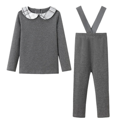 Clearance sale AS AW25 Grey denim collection + jersey ribbing family matching clothes boys girls clothing