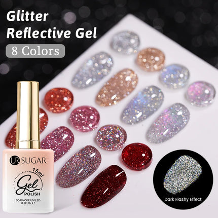Glitter Reflective Gel / Gel Pailleté Réfléchissant