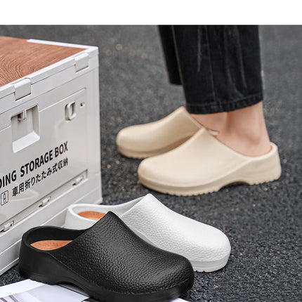Summer Waterproof Light Comfortable Chef Shoes Suitable for Hotel Restaurants Hospital Kitchen Safety Shoes Non-slip Sandals