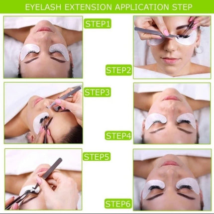 50pairs eye patches eyelash extension under eyelashes fake lashes stickers lash extension supplies patches for building eyelid