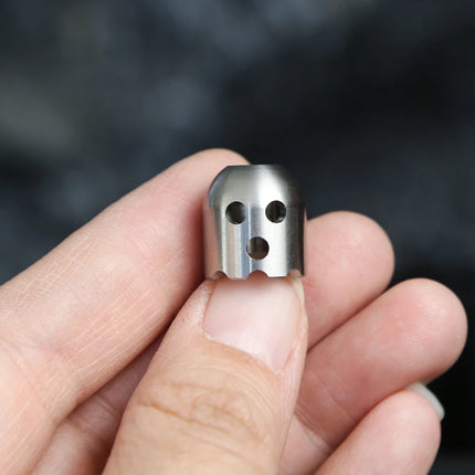Stainless Steel Ghost Knife Drop Pendant Adult Fidget Toy Paracord Rope Decompression Toys Edc Accessory Fashion Men Women Gift