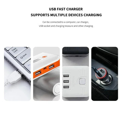 Ultra-Bright Rechargeable Flashlight, Compact & Lightweight Torch for Camping Hiking Fishing Outdoor Emergency  Lighting