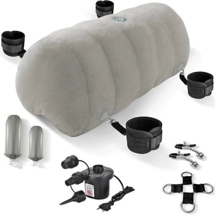 Inflatable Sex Pillow Hand And Foot Harness Set Assembly Breast Clamp Sm Couple Flirting BDSM Adult Sex Toys Sexy Shop