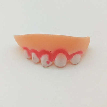 Practical Jokes Denture Gags Funny Dentures 10 Style Rubber Ugly Teeth Scary Trick Fake Denture Teeth Household Theme Party