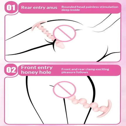 1Pcs Hand-held TPE Pussy Butt Plug Sex Toys Sexy Accessories Adult Tools Femboy Porno Products 18+