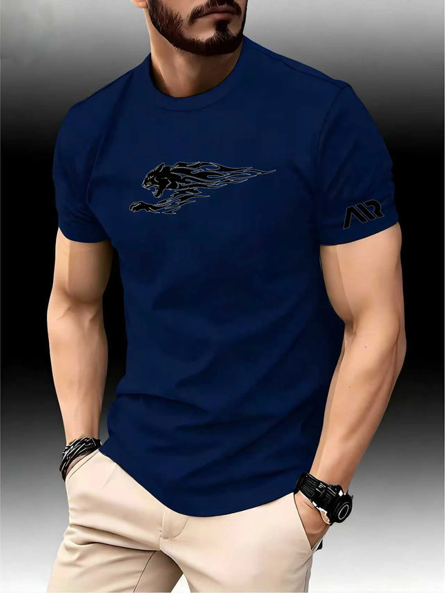 New Men’s Quick Dry Letter Short Sleeve Sport T Shirt Gym Jerseys Fitness Shirt Trainer Running T-Shirt Teenager Breathable