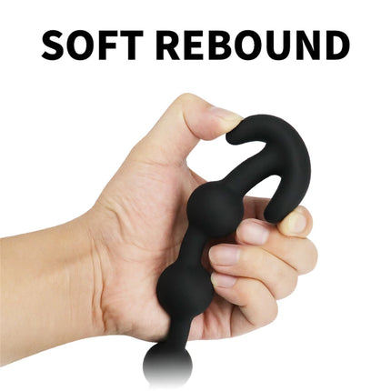 Soft Silicone Anal Plug Dildo Prostate Massage Long Butt Plug Vaginal Expansion Anus Dilator Masturbator Sex Toys For Women Men