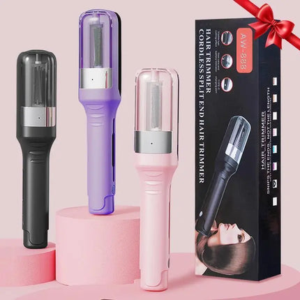 Charging split hair clipper is a rechargeable household tool hair clipper suitable for drying damaged split, broken, fragile, st