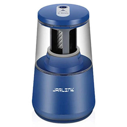 Electric Pencil Sharpener, Heavy-Duty Helical Blade to Fast Sharpen, Auto Stop for No.2/Colo Pencils 6-8mm,AC Adapter/Battery O