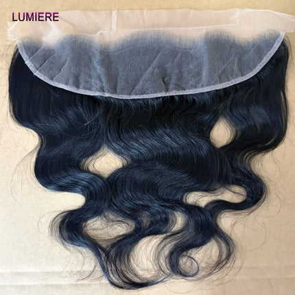13x4 Ear To Ear HD Transparent Lace Frontal Only Body Wave 4x4 5x5 6x6 HD Lace Closure 100% Virgin Human Hair TOP Quality Soft