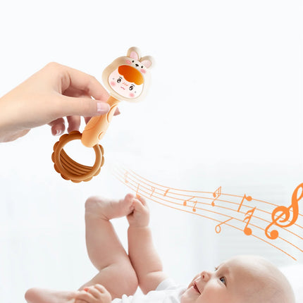 Baby Hand Beat Drum Percussion Instrument Toy Set Puzzle Early Education Enlightenment Toy Safety Material Grasping Train Gift