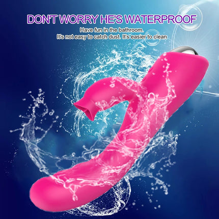 12 Speed G Spot Vibrator USB Rechargeable Powerful Dildo Rabbit Vibrator for Women Clitoris stimulation Massage Adult sex toys