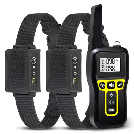 No Shock Vibration Dog Training Collar 1000M Remote Anti Bark Collar Rechargeable Waterproof  Vibration Collar for All Dogs