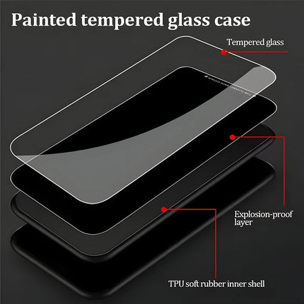 Cute girl Mafalda Comic Design  Phone Case Tempered Glass Case For Redmi Note11 12 13 14Pro Plus S 5G 14C A3