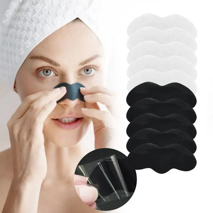 5/50/100pcs Removedor De Cravo Bamboo Charcoal Blackhead Remover Nose Mask Strips for Nose Cleansing Nose Sticker Deep Clean