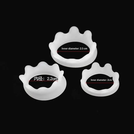 3pcs Cock Ring Breathable Penis Rings Foreskin Correction Cockring Chastity Cock Cage Ball Stretcher Sex Toys For Men