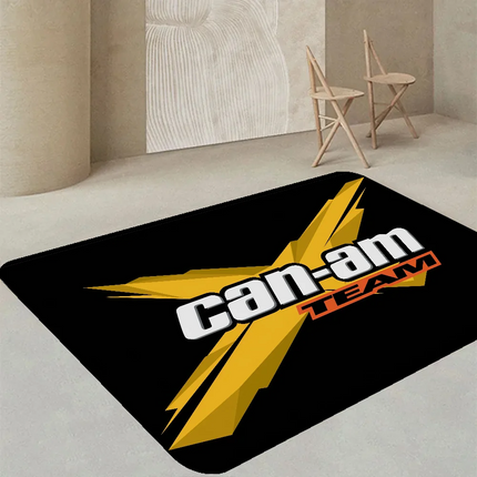 Can-Am Spyder Logo Floor Mat INS Style Soft Bedroom Floor House Laundry Room Mat Anti-skid Household Carpets