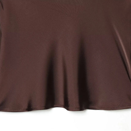 HH Elegant Women's Lace Splice Sexy Satin Sling Top 2026 Spring Summer Fashion Female V-Neck Backless Slimming Underwear Vest