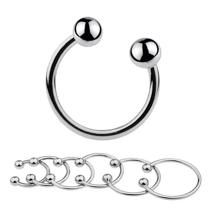 Penis Ring Stainless Rings Head Glan Stimulating Adult Products Metal Rooster Ring For Men Delay Ejaculation 18+ Sex Product