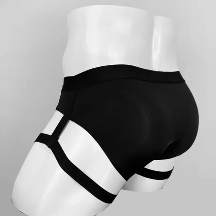 Leg Strap Lingerie Male Jockstrap T-back Thongs Sports Underwear Mens Gay Sexy Breathable G-Strings Underpants