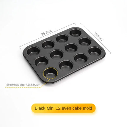 High Quality Professional Mold Mini Cake Pans Baking Supplies DIY Baking Mould Pastry Tool Mini Muffin Pan Kitchen