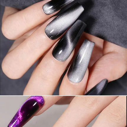 LILYCUTE 7ml 9D Cat Magnetic Gel Nail Polish Iridescent Magnet Semi Permanent Soak Off UV LED Manicure For Nail Art Gel Varnish