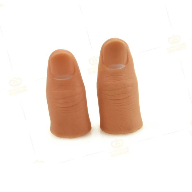 5pcs Realistic American Thumb Tip Plastic Hard Close up Magic Tricks Stage Street Silk Disappear Illusion Magia Magicians Prop