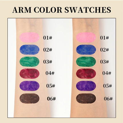 Chocolate Brown Mascara Colorful Curling Eyelash Extension Waterproof Fast Drying Lengthening Eye Black Lashes Makeup Lasting