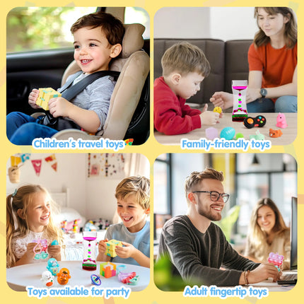36 Pcs Party Favors for Kids, Fidget Toys Pack, Sensory Toy,Goodie Bags Fillers for Kids Birthday Party, Prizes in Bulk for Scho