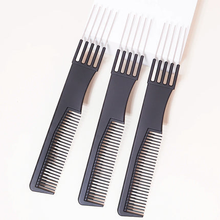 3PCS Professional Hair Dye Combs – Double-Sided Design, Stainless Steel Metal, Hair Styling Tool for Real Hair Wigs
