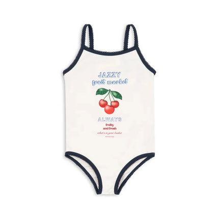 Kids Girls Swimwear Sets 2026 New Summer Cute Print Baby Boys One Piece Swimming Suits Children Holiday Bikini Clothes